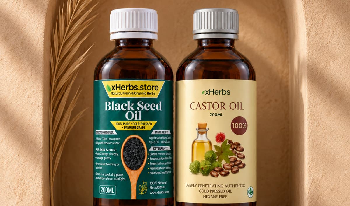 Black Seed Oil and Castor Oil for Hair: How to Mix and Use Them Together