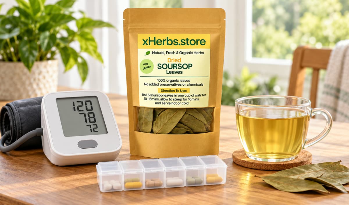 Soursop Leaves for High Blood Pressure: What the Evidence Says and How to Use Them Safely