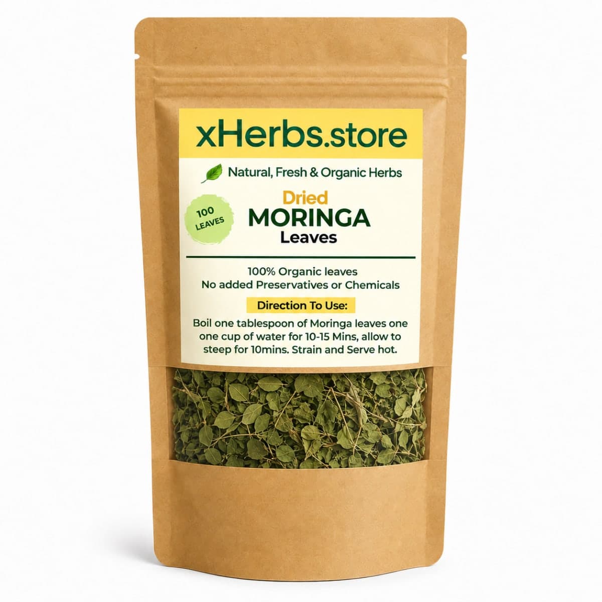 Dried Moringa Leaves — on xHerbs Store Nigeria