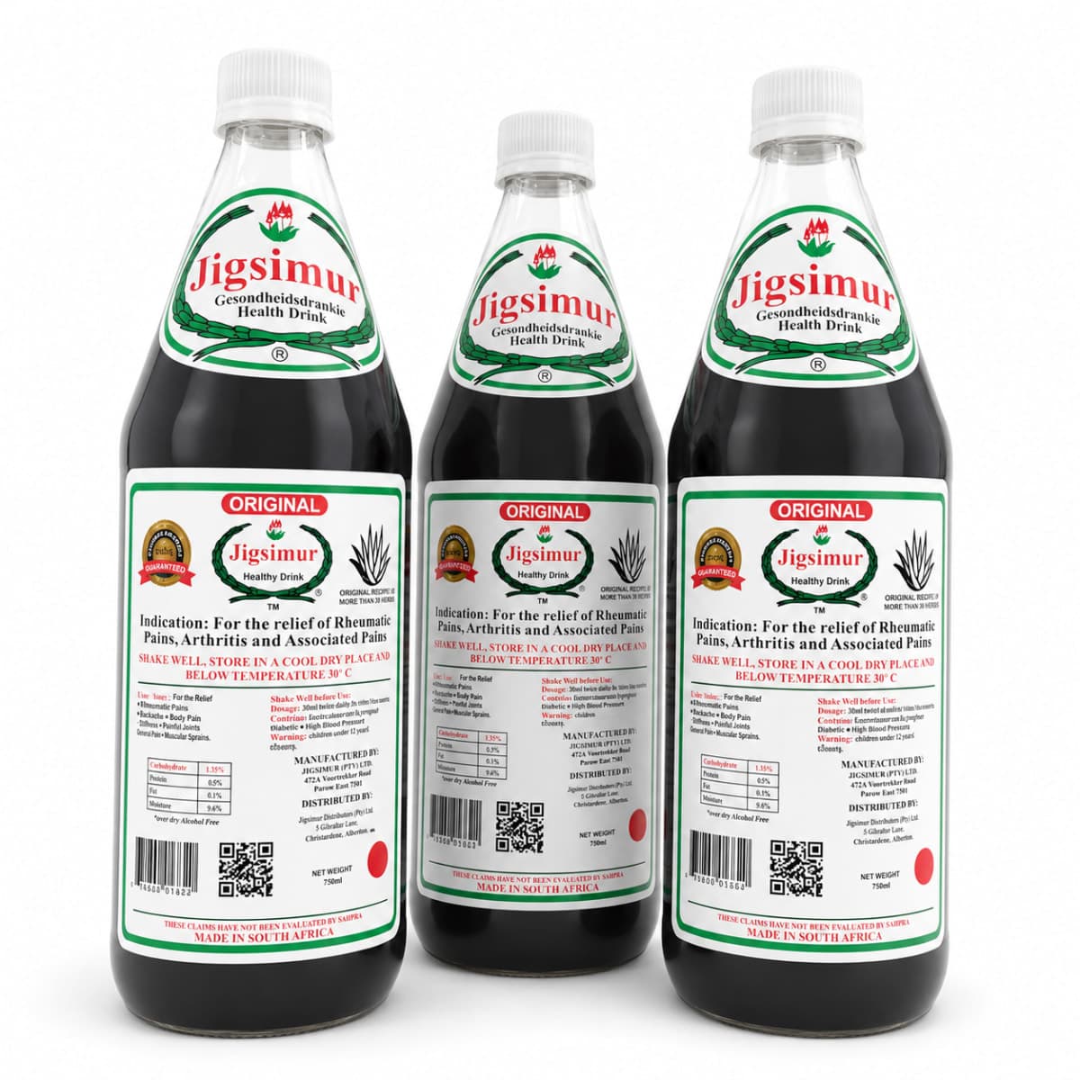 Jigsimur Herbal Medicine 750ml 3-Pack — on xHerbs Store Nigeria