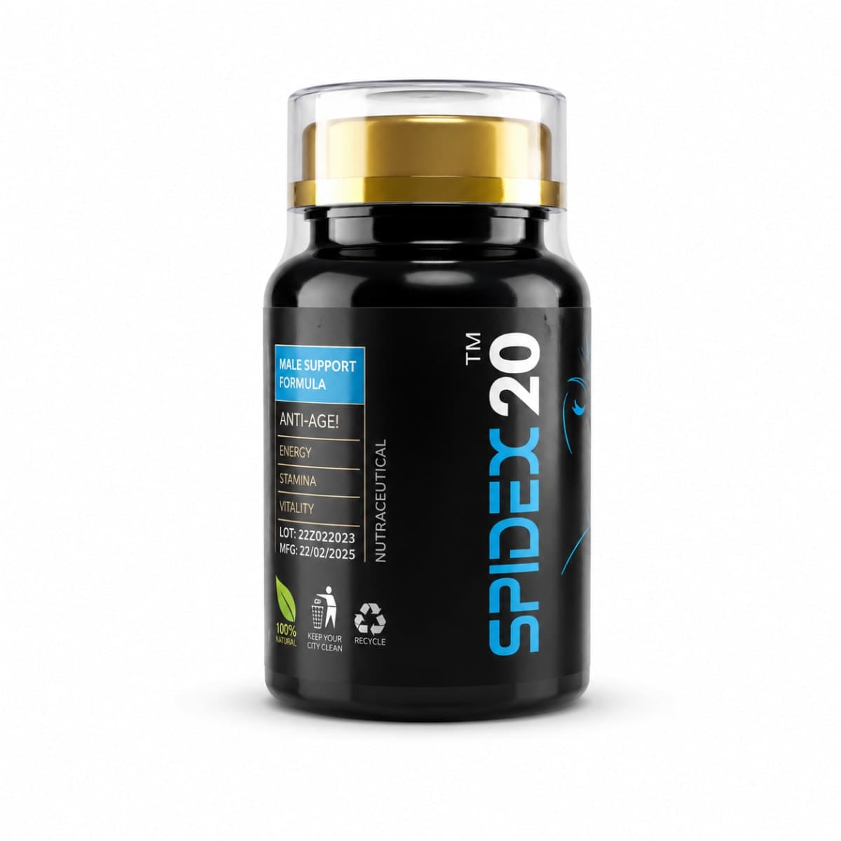 Spidex 20 Male Support Formula — on xHerbs Store Nigeria