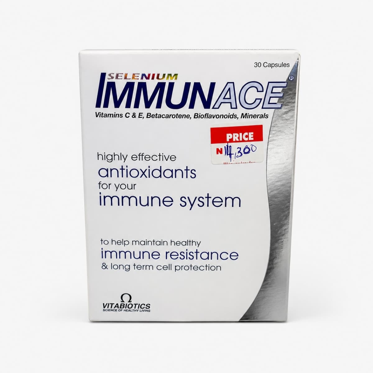 Selenium Immunace - 30 capsules — on xHerbs Store Nigeria
