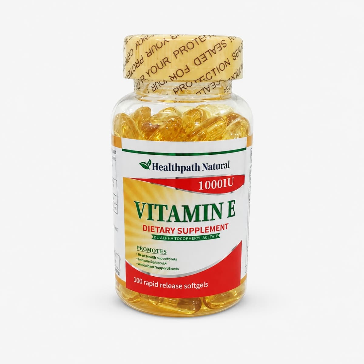 Healthpath Natural Vitamin E 1000IU — on xHerbs Store Nigeria
