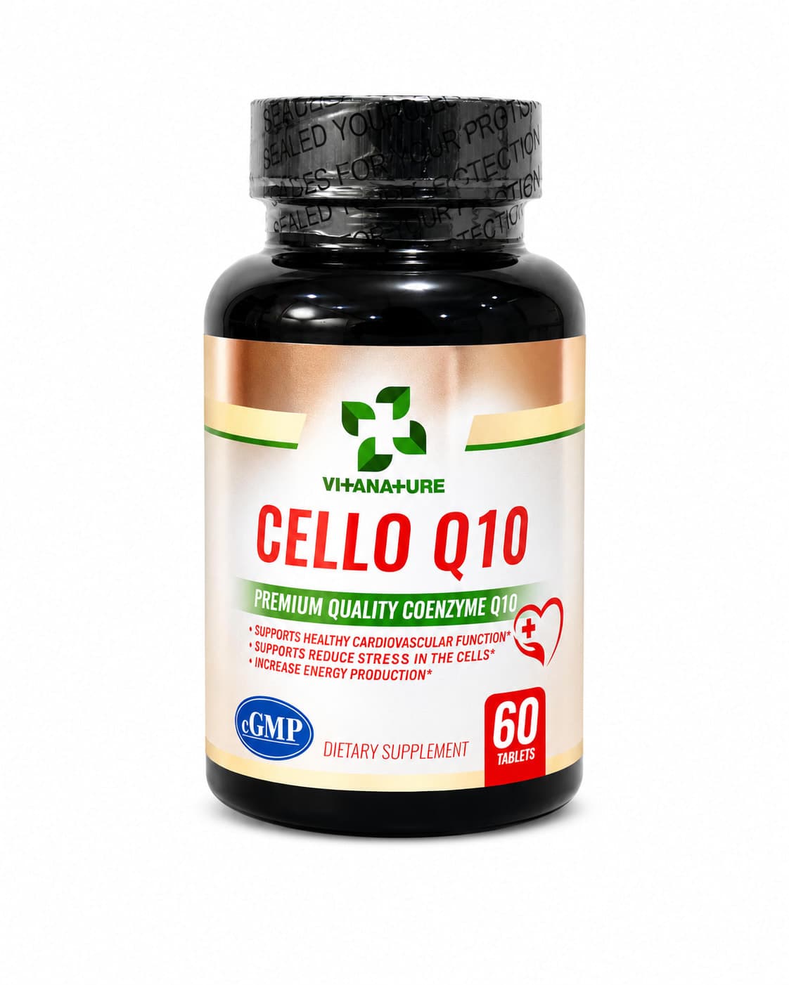 Cello Q10 for Heart Health, Energy and Antioxidant Support — on xHerbs Store Nigeria