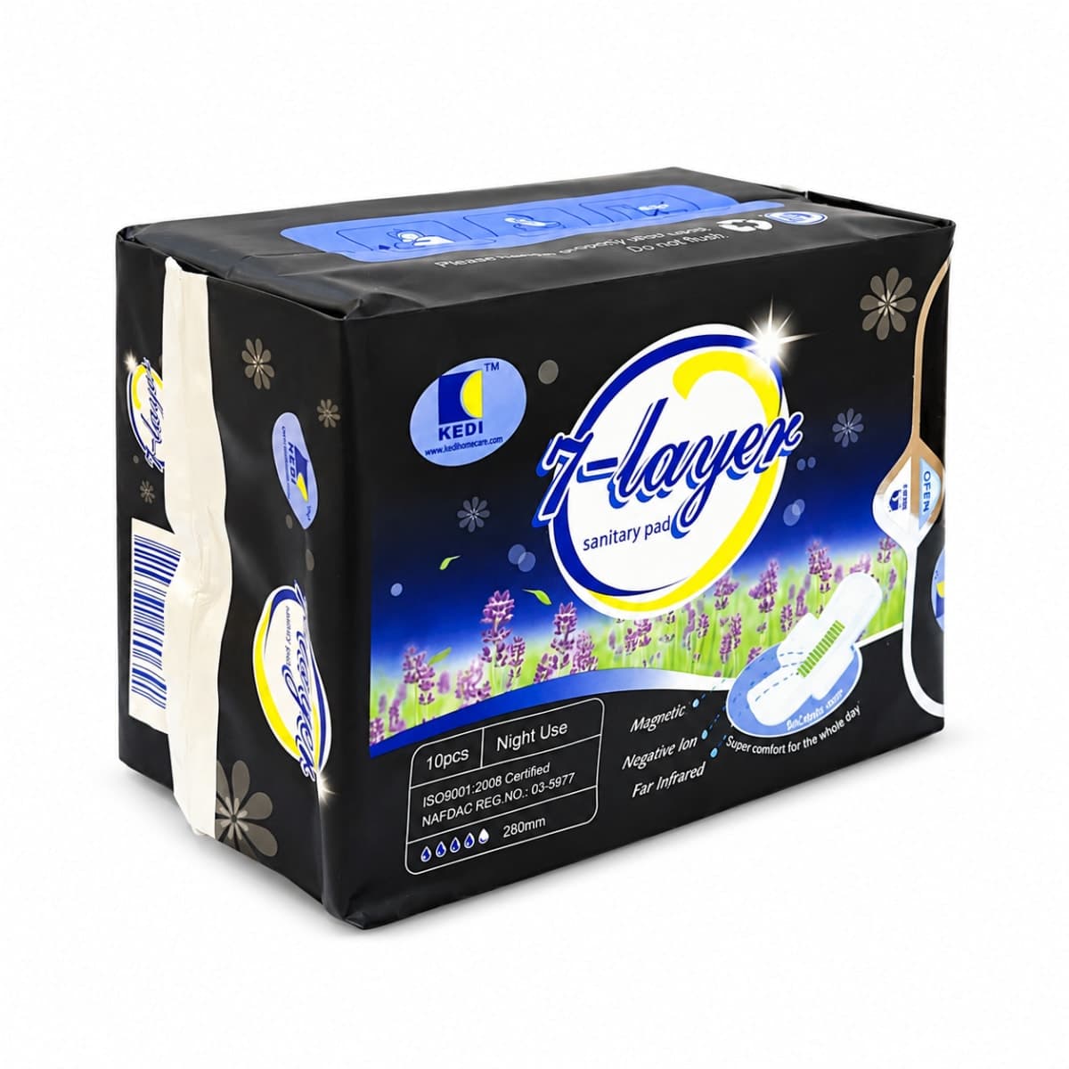 7 Layers Pad for Menstrual Hygiene, Comfort and Odor Control — on xHerbs Store Nigeria