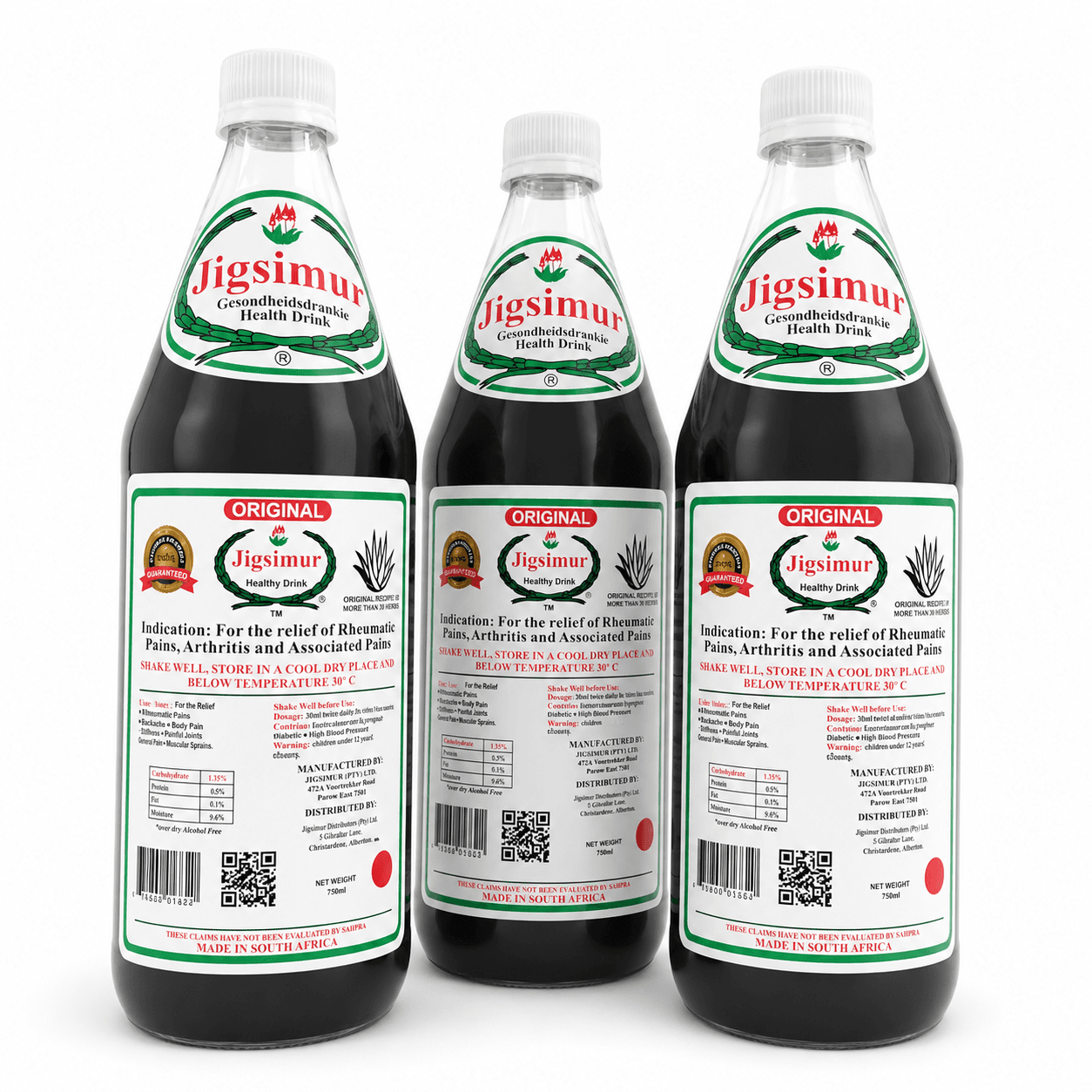 Jigsimur Herbal Medicine 500ml 2-Pack — on xHerbs Store Nigeria