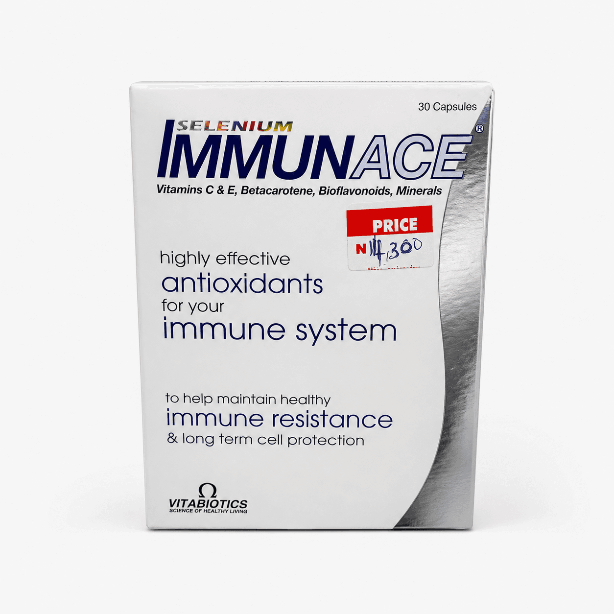 Selenium Immunace - 30 capsules — on xHerbs Store Nigeria