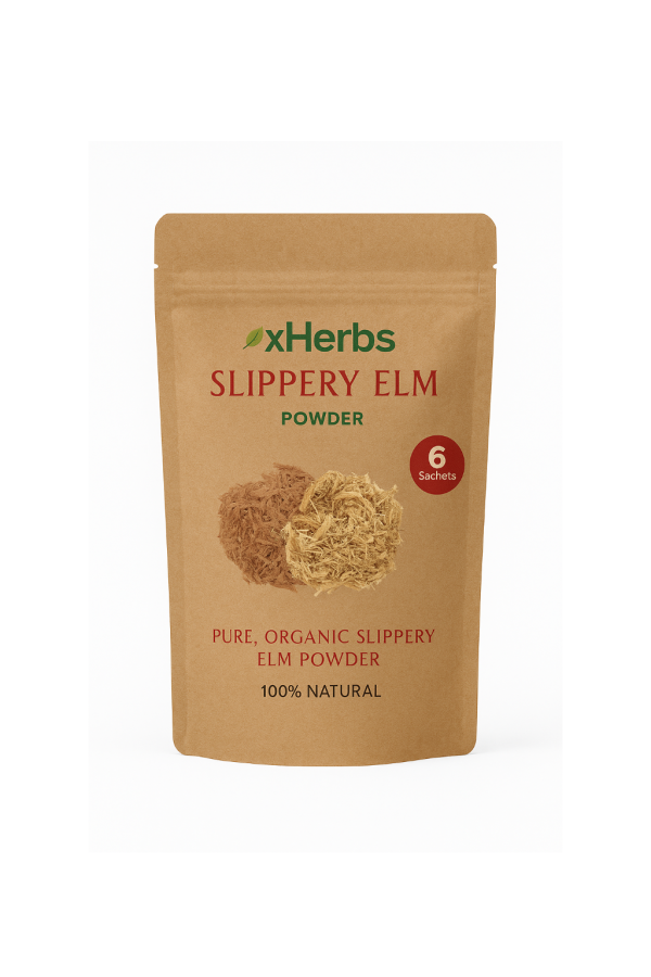 one pack of slieppery elm for ulcer