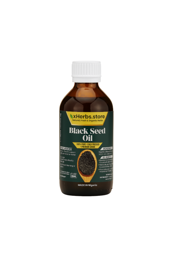 Cold-pressed black seed oil